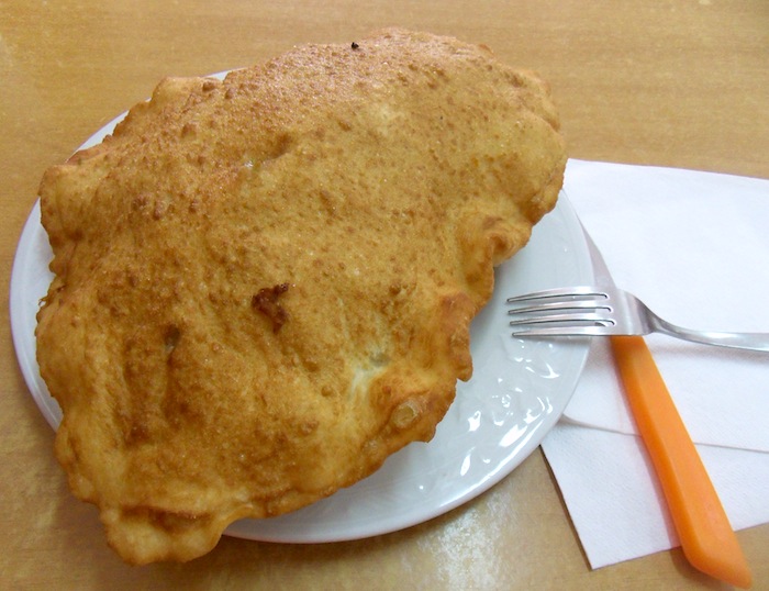 La pizza fritta