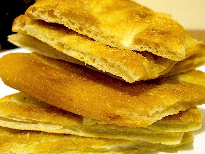 La famosa focaccia di Priano