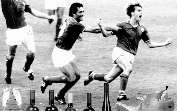 italia Germania, partita, vini, cibo