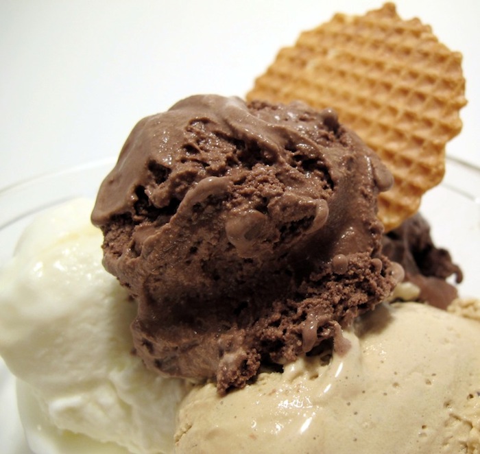 Il gelato delle vaschette