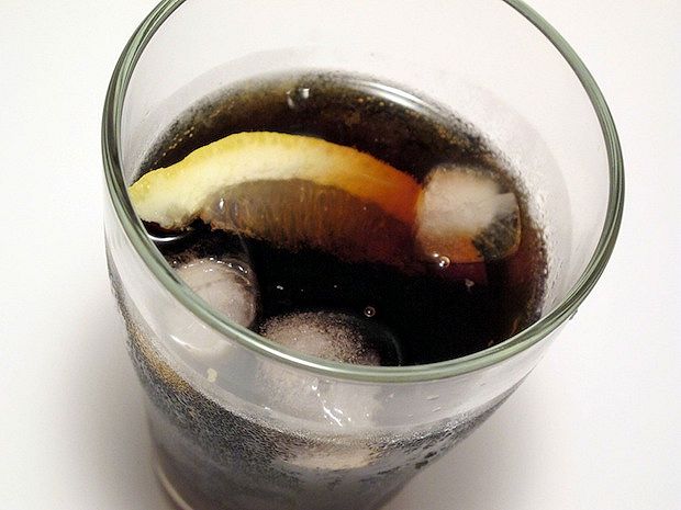 Il chinotto Neri al bicchiere