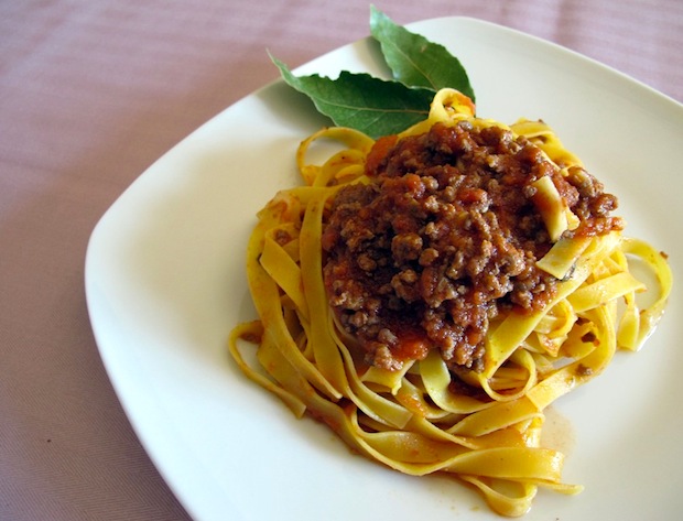 Tagliatelle al ragù