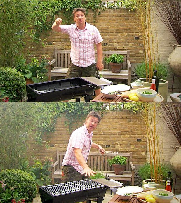Il barbecue di Jamie Oliver
