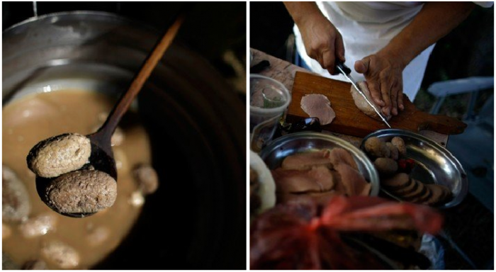 Immagini dal World Testicle Cooking Championship, il campionato mondiale di cucina dei testicoli
