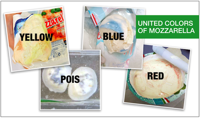 United colors of Mozzarella