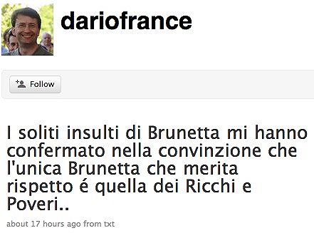 Dario Franceschini su Twitter