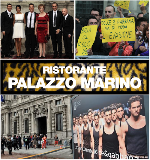 La festa per i 20 anni di carriera di Dolce & Gabbana a Palazzo Marino, Milano