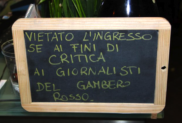 Gabriele Bonci vs Gambero Rosso