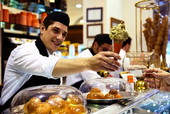 Una gelateria