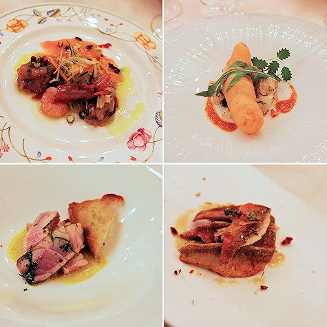 Le entrate del ristorante Pascucci al Porticciolo