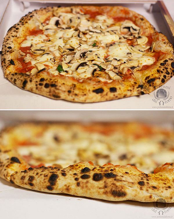 pizza napoletana, cartone