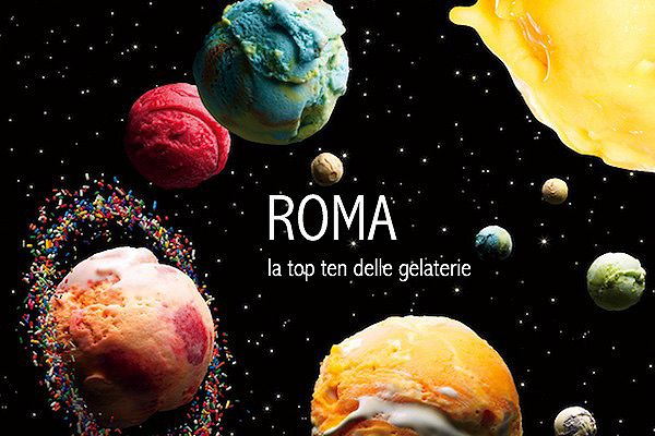 roma, top ten, gelaterie