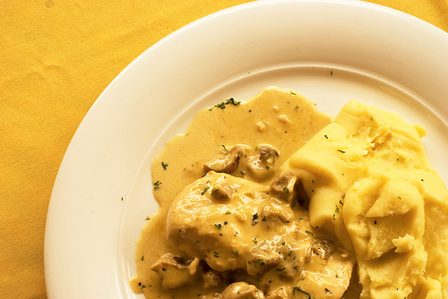 Scaloppine ai funghi