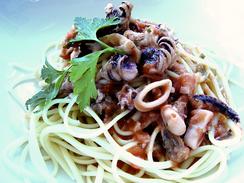 Spaghetti ai frutti di mare