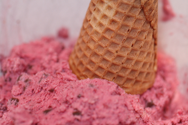 Gelato alla fragola