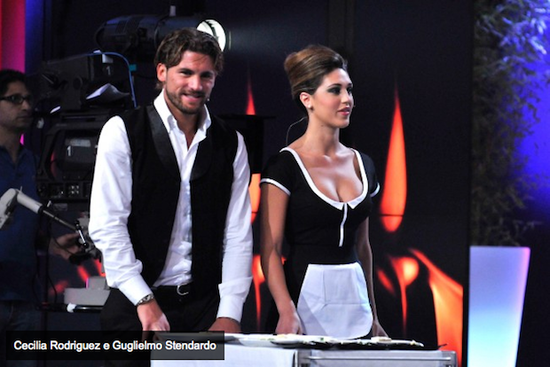 Guglielmo Stendardo e Cecilia Rodriguez