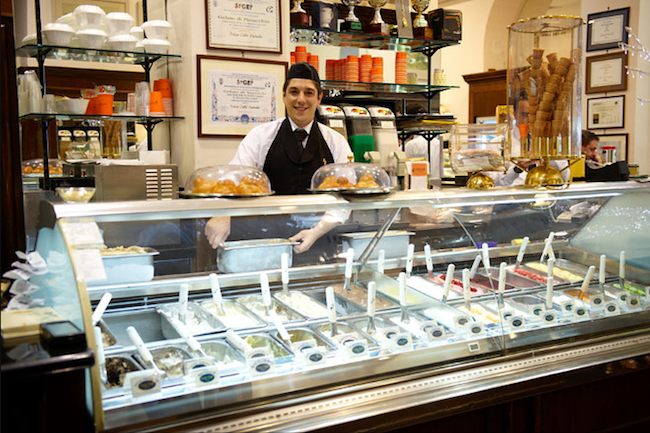 Una gelateria