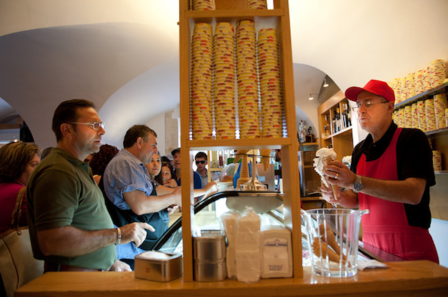 Una gelateria