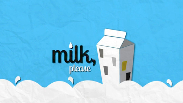 Milk, please!
