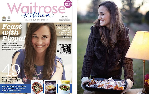 Dopo il flop del libro Pippa Middleton ci riprova: rubrica di cucina per Waitrose