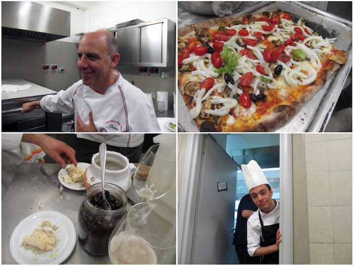 La pizza all'evento Sognatori del Gusto