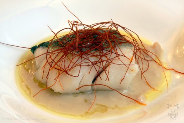 Il baccalà al vapore del ristorante Kresios Il baccalà al vapore del ristorante Kresios