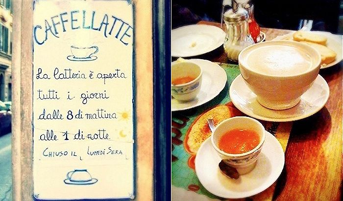 Caffelatte a Firenze