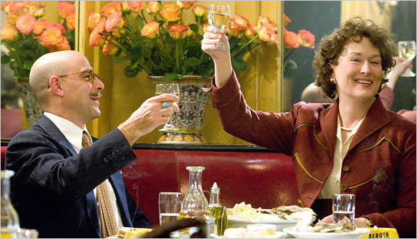 Meryl Streep e Stanley Tucci sono Julia Chila e suo marito Meryl Streep e Stanley Tucci sono Julia Chila e suo marito
