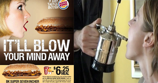 La nuova pubblicità Burger King