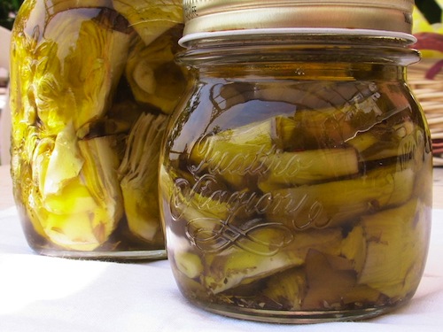 carciofi sott'olio