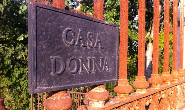 Casadonna, l'ingresso