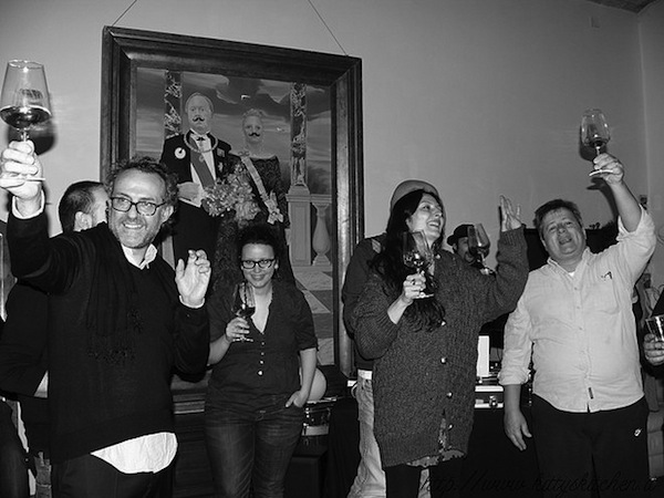 Massimo Bottura e gli editor di Dissapore