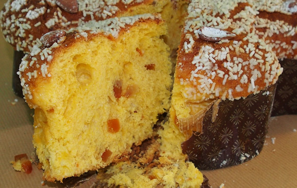 colomba martesana fetta