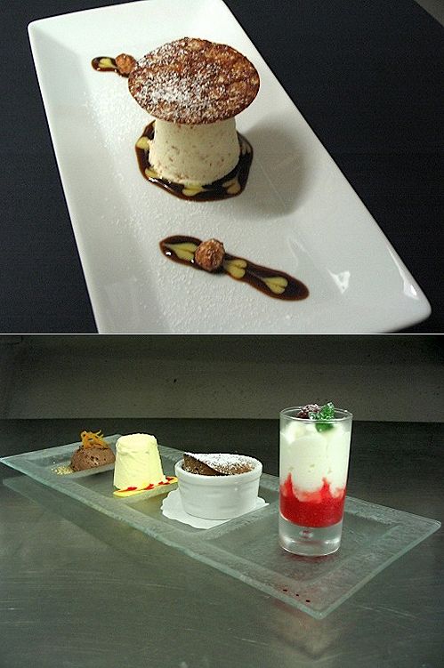 I dolci del ristorante La Corte di Milano