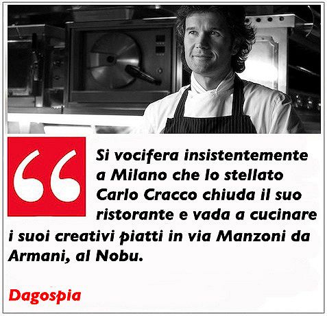 Carlo Cracco al Nobu?