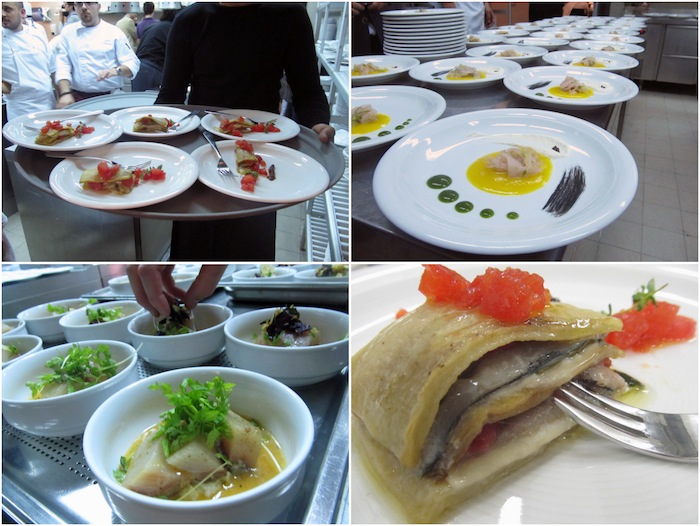 I piatti dell'evento Sognatori del gusto