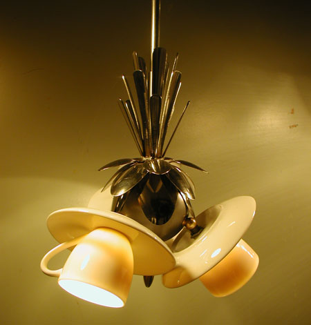 La Tripple Espresso Lamp disegnata da Francois Legault 