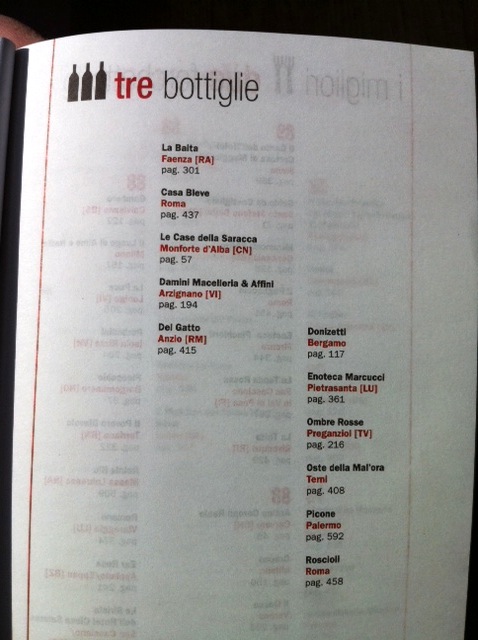 3 Bottiglie 2012