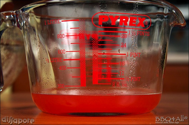 Il liquido nel terzo recipiente