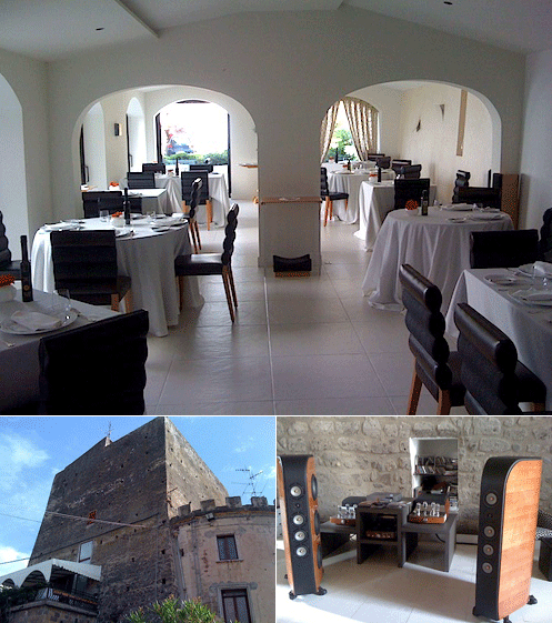Il ristorante La torre del saracino