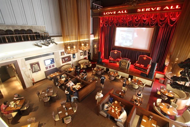 Hard Rock Cafè Firenze, l'interno