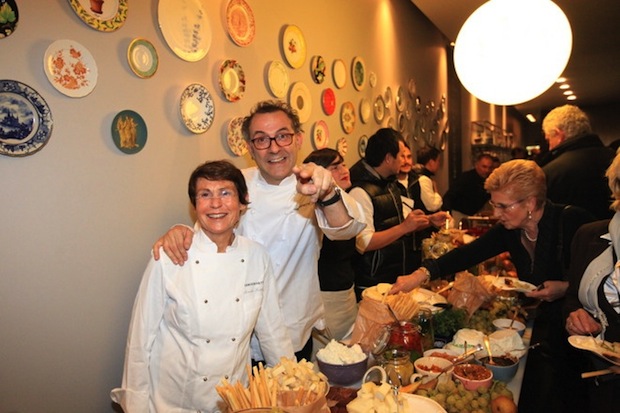 Massimo Bottura e Marta Pulini