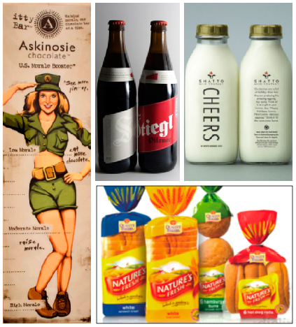 Nuovi prodotti che si ispirano alle confezioni degli anni '70 Nuovi prodotti che si ispirano alle confezioni degli anni '70