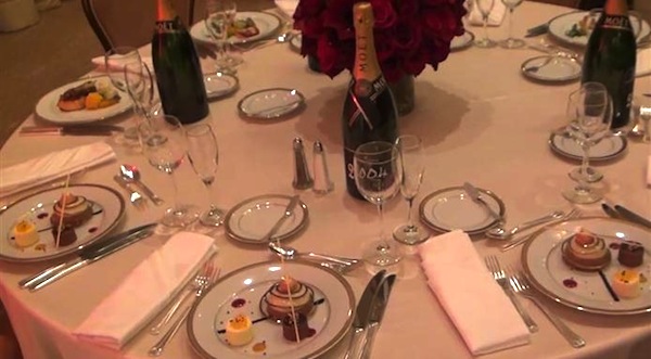 Cos’hanno mangiato i famosi di Hollywood alla cena dei Golden Globe 2013