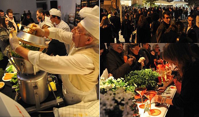 Aimo Moroni e il pubblico di Le Grand Fooding