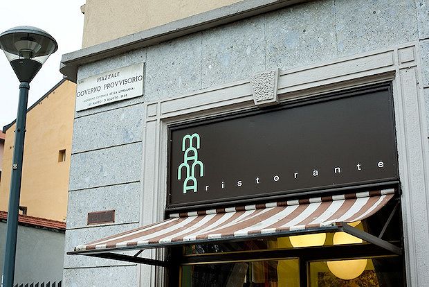 Manna, l'esterno