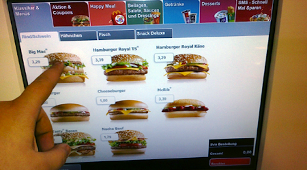 Touch Easy Order, McDonald's