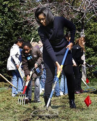 L'orto degli Obama alla Casa Bianca L'orto degli Obama alla Casa Bianca