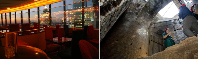 Il ristorante panoramico The View a New York e la Coenatio Rotunda di Nerone Il ristorante panoramico The View a New York e la Coenatio Rotunda di Nerone