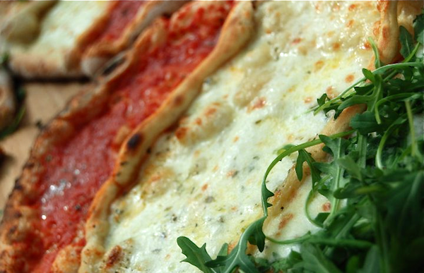 La pizza tricolore di Franco Pepe